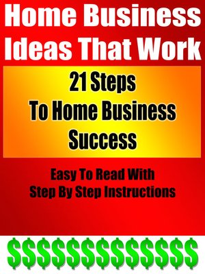 cover image of 21 Steps To Home Business Success 